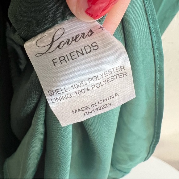 Lovers + Friends Laguna Midi Dress Emerald Green - Picture 8 of 8